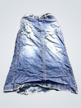 Denim Maxi-Rock