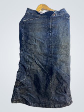 Denim Maxi Rock