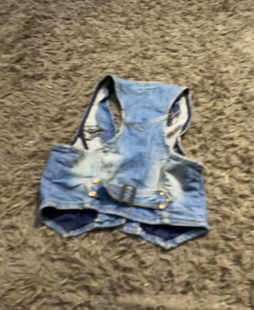 ASK DENIM Vest Size M 28 MEX