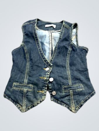 Tex von Maxstudio Denim Weste