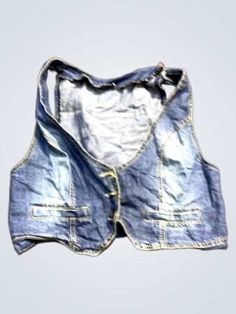 Denim-Weste