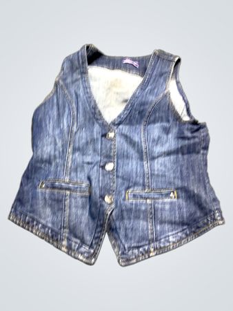 Blue Motion Denim Weste