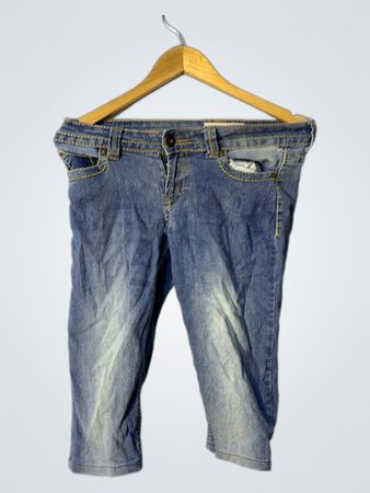 No Boundaries Damen Größe 7 Denim Capris