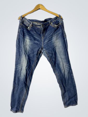 Best Connections Damen Blaue Denim-Jeans