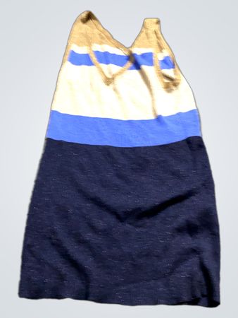 Gestreiftes Strickkleid