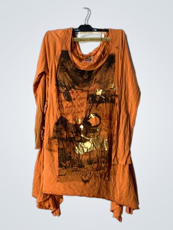 Unbranded Graphic Print Tunic Top