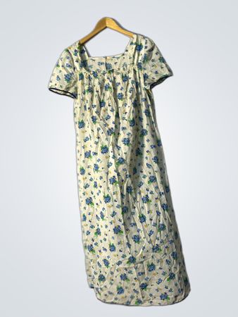 Floral Print Nachthemd