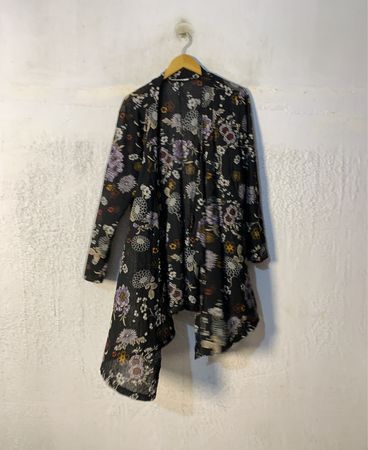 Generous von Lindex Floral Print Kimono Cardigan