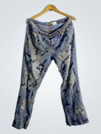 MOTO BLUES Damenjeans