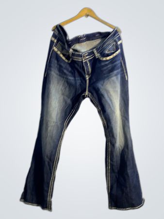 Vigoss Damen Bootcut-Jeans