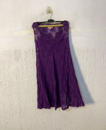 AVOCA Anthology Purple Lace Dress