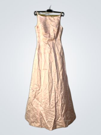 NIENTIE Pink Beaded Formal Dress