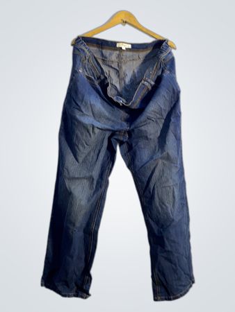 Anya Damen Blaue Denim-Jeans