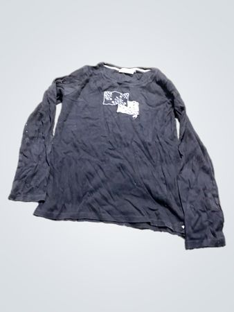 Cache Cache Langarm-Grafik-T-Shirt