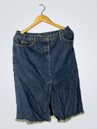 BCBG Denim Midi-Rock