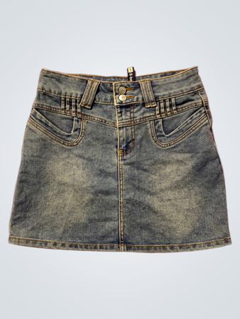 5-bm Bazaar Mitglieder Denim-Rock