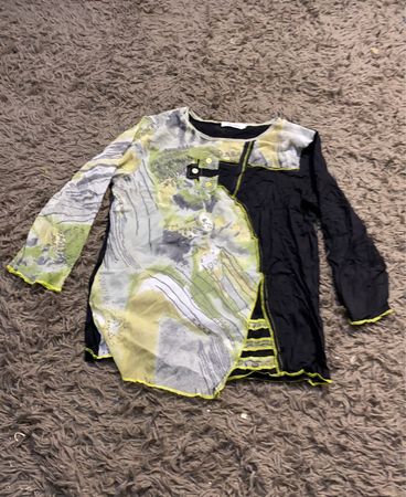Prunelle Damen Langarm asymmetrisches Oberteil