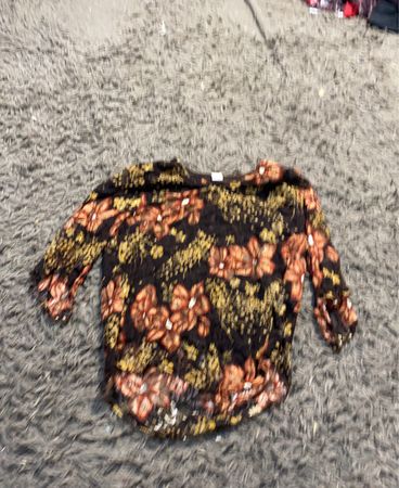 Blumendruck Langarmshirt