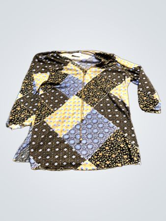 Fashion Bug Patchwork Print Bluse