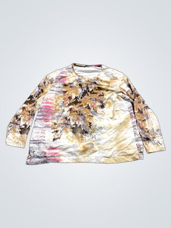 Langarm bedrucktes Shirt