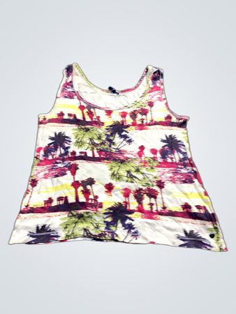 Tanktop mit Palmenprint