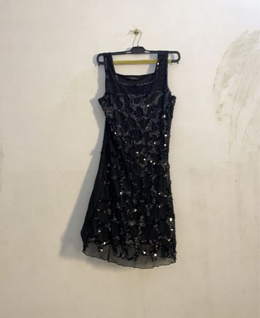Candy Couture Schwarzes Pailletten-Kleid