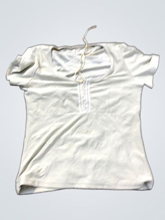 Hellgrünes Kurzarm-T-Shirt