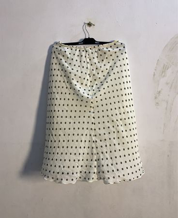 Zara Woman Polka Dot Midi Rock
