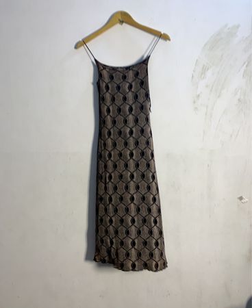 Jane Norman Damen Geometrisches Print Nachtkleid