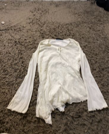 KappAhl Weißes Langarmshirt