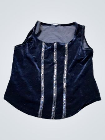 George Velvet Corset Top