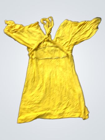 Gelbes Kleid