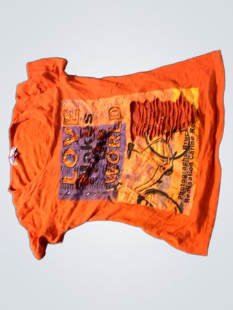 Adelfe Orange Graphic T-Shirt
