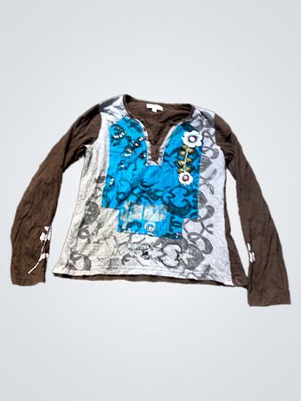 PAZ TORRAS Damen Langarmshirt