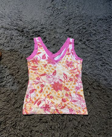 Damen Tanktop mit Blumenmuster