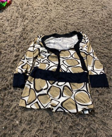 Langarmshirt mit abstractm Muster