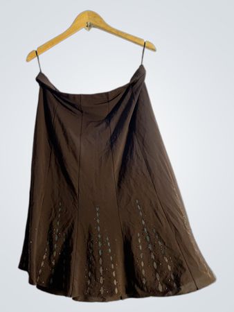MODA-YL Mode Brauner Rock