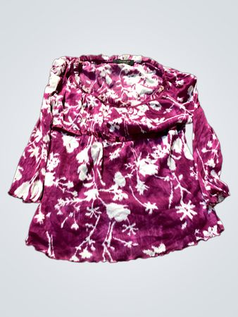 LUCA D'ALTIERI COLLEZIONE DONNA Pink Floral Print Top