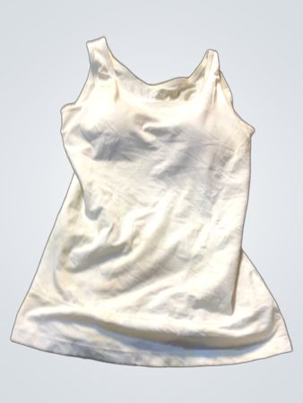 Weißes Tanktop