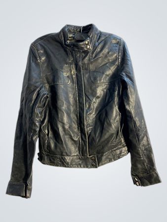 rock'n'blue schwarze Lederjacke Größe 38
