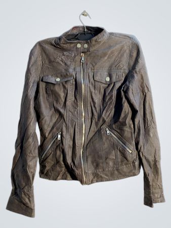 Laura Jo Women's Faux Leather Jacket