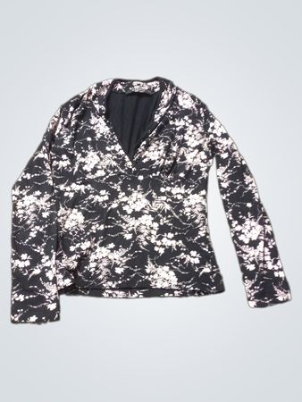 CAROLL Floral Long Sleeve Top