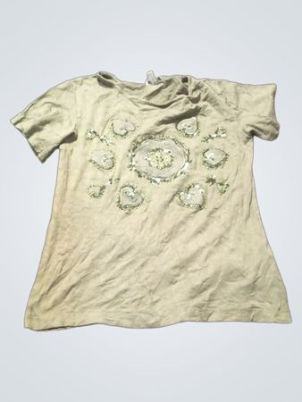 UN DEUX TROIS T-Shirt mit Verzierungen