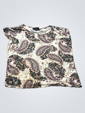 Wallis Paisley Print T-Shirt