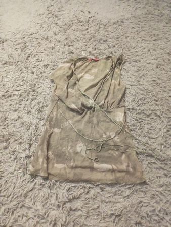 EDC by Esprit Damen Tie-Dye Transparente Bluse