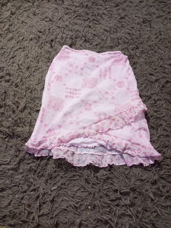 F+F Mädchen Pink Floral Minirock