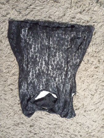Orsay Schwarzes Spitzenoberteil