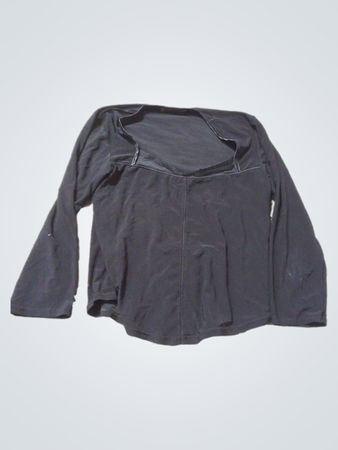 ART STUDIO Schwarzes Langarmshirt