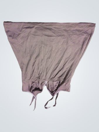 Braune Spaghettiträgershirt