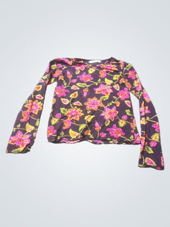 DUBSTER Langarm-Blumenhemd